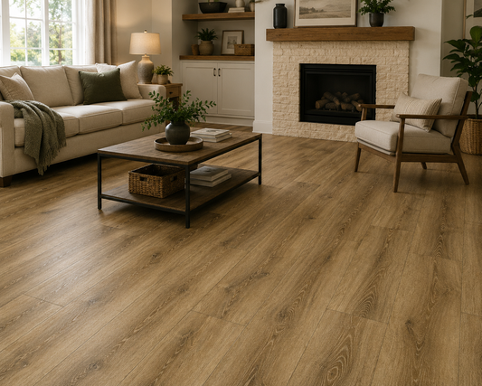 EarthWerks Wood Classic Plank Luxury Vinyl Flooring - Tucson (GWC9815) | 7.24" x 37.4" | Spotlight Savings