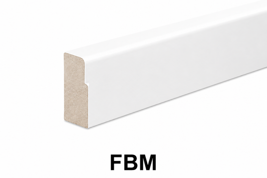 FBM Furniture Base Moulding | 96" Wide x 4-5/8" High x 3/4" Deep | Launch Cabinet Collection