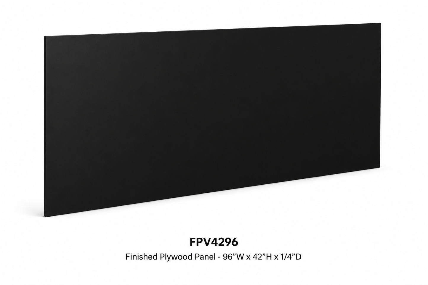 FPV4296 Finished Panel | 42" Wide x 96" High | Launch Cabinet Collection