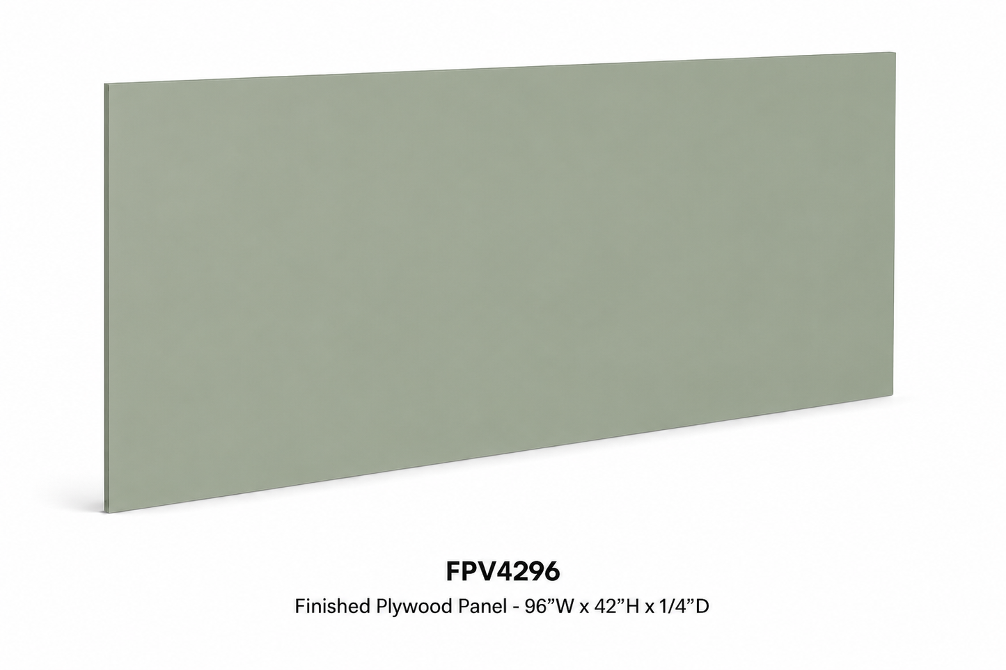 FPV4296 Finished Panel | 42" Wide x 96" High | Launch Cabinet Collection