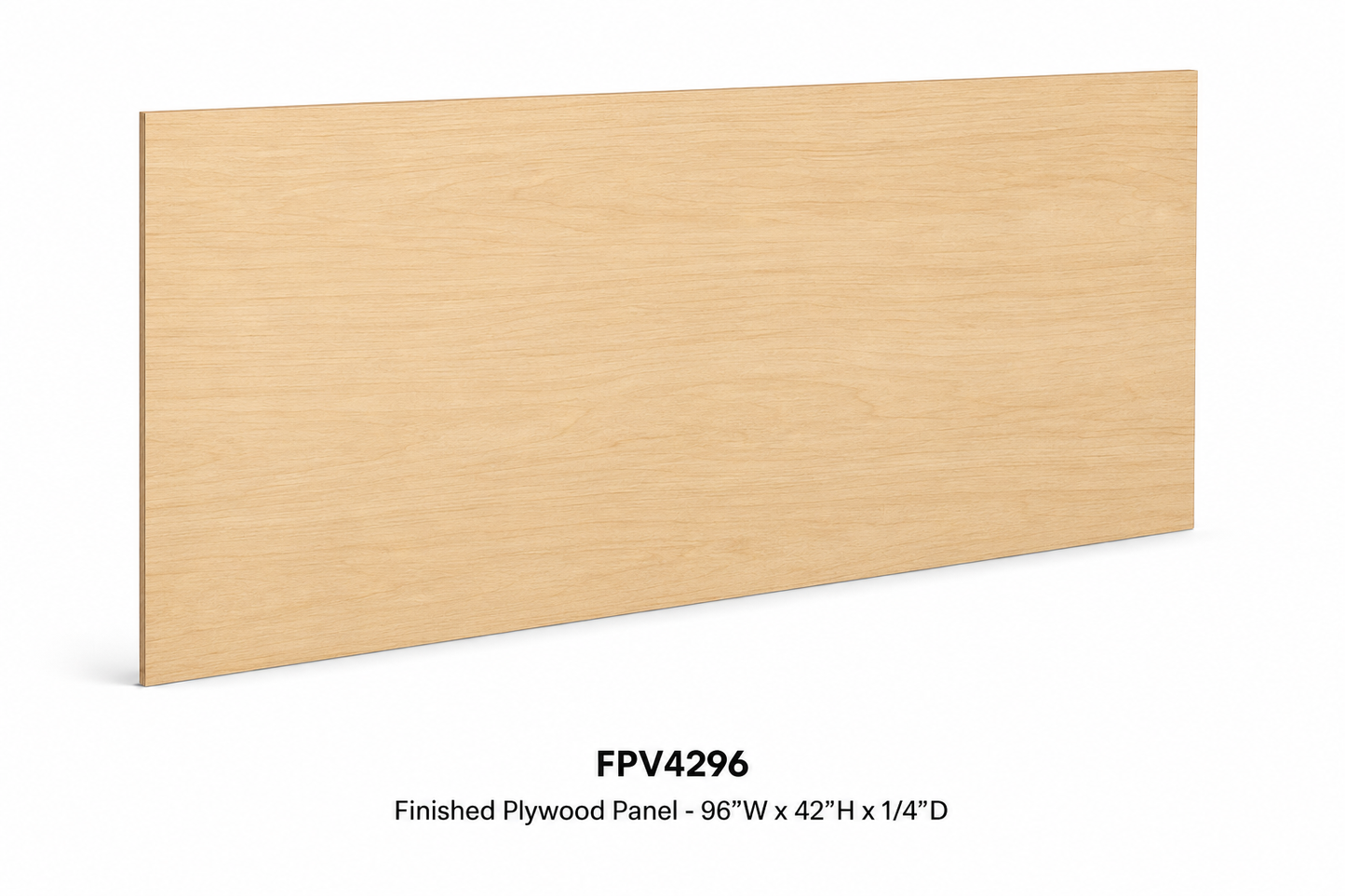FPV4296 Finished Panel | 42" Wide x 96" High | Launch Cabinet Collection
