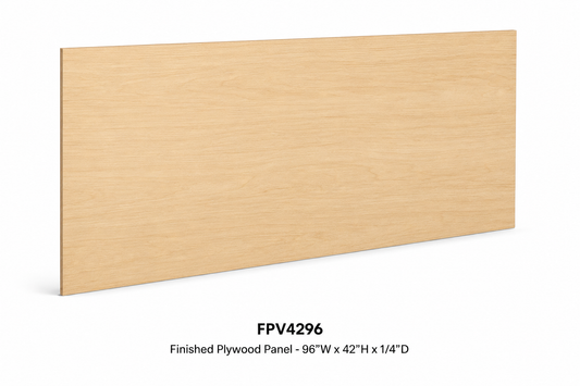 FPV4296 Finished Panel | 42" Wide x 96" High | Launch Cabinet Collection