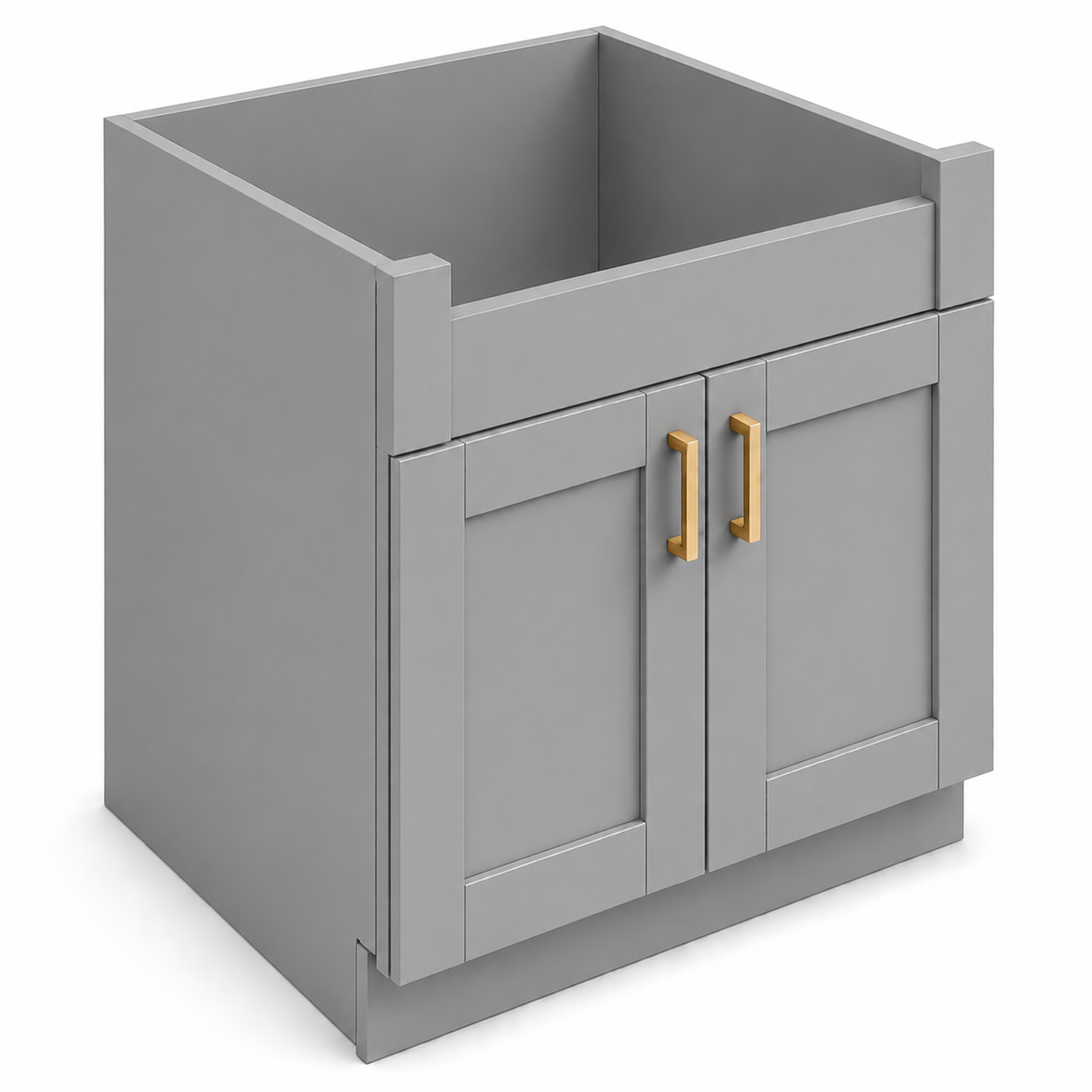 FSB36 Farmhouse Sink Base Cabinet | 36" Wide x 34-1/2" High x 24" Deep | Launch Cabinet Collection