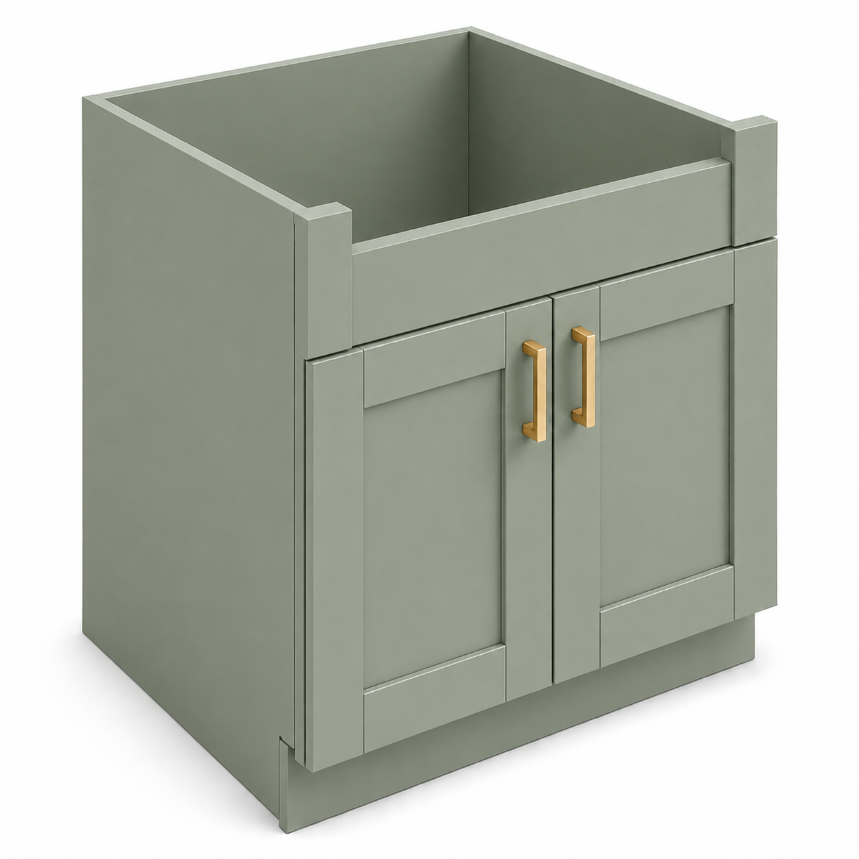 FSB36 Farmhouse Sink Base Cabinet | 36" Wide x 34-1/2" High x 24" Deep | Launch Cabinet Collection