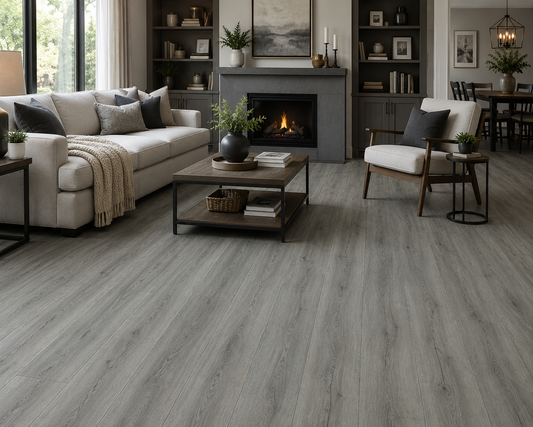Happy Feet Blockbuster Plus Luxury Vinyl Plank Flooring - Hollywood (HF380+) | 7" x 48" | Spotlight Savings