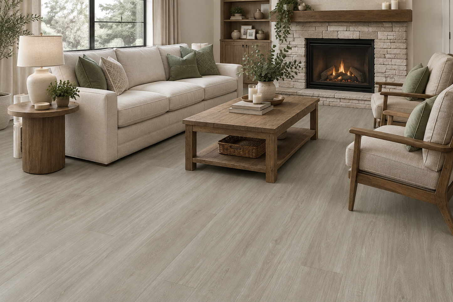 Mohawk Group Neches Bend Jasper Oak 7.5" x 52" Luxury Vinyl Plank Spotlight Savings