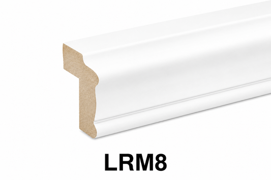 LRM8 Launch Collection Light Rail Moulding | 96"L x 1-9/16"H x 2-1/4"D