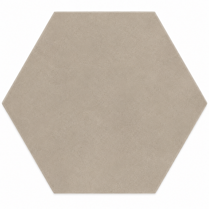 Marazzi Moroccan Concrete 8 x 8 Hexagon Tile - Taupe | Spotlight Savings
