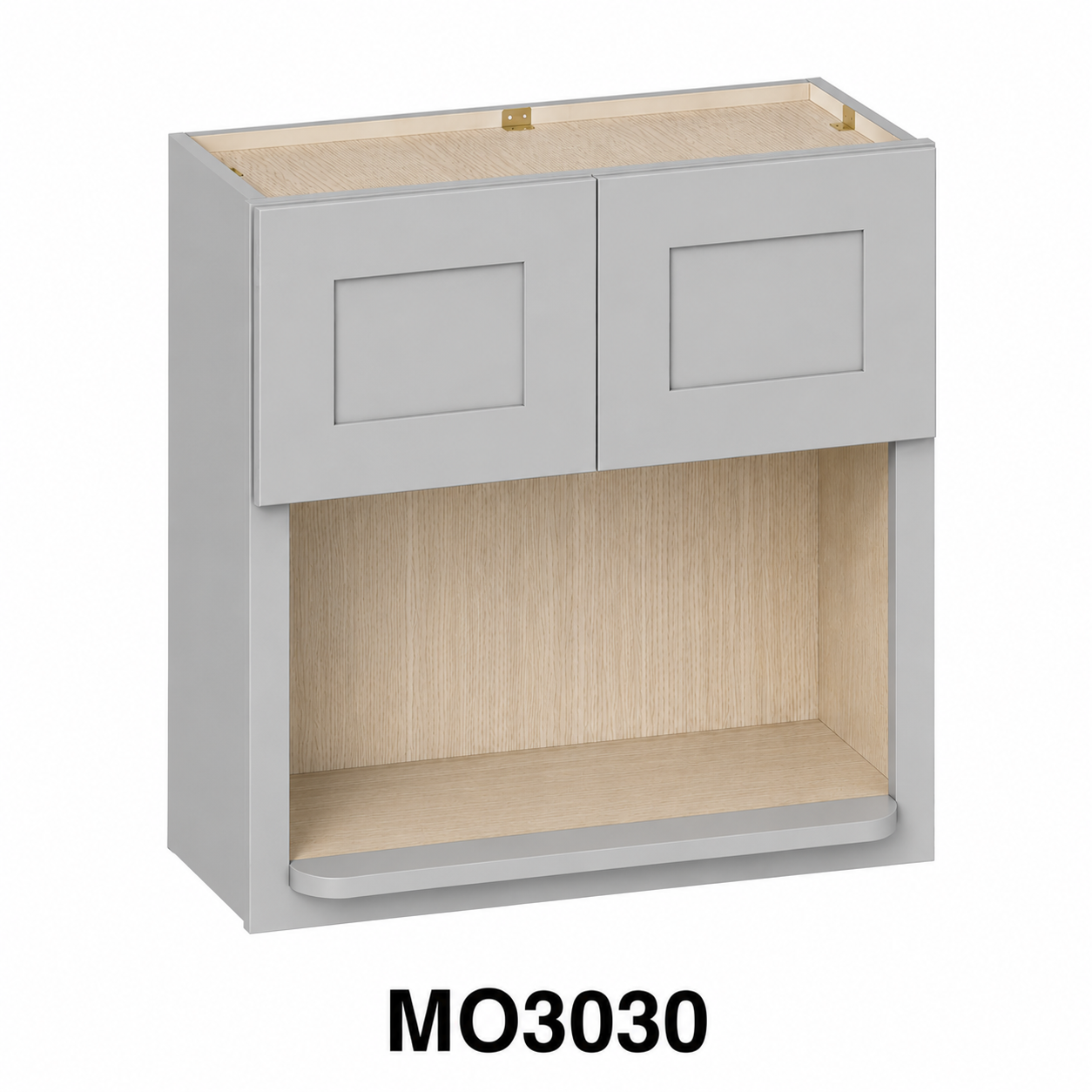M03030 Launch Collection Shaker Microwave Cabinet | 30"W x 30"H x 12"D