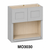 M03030 Launch Collection Shaker Microwave Cabinet | 30"W x 30"H x 12"D