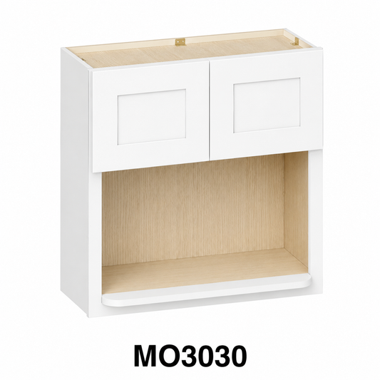 M03030 Launch Collection Shaker Microwave Cabinet | 30"W x 30"H x 12"D