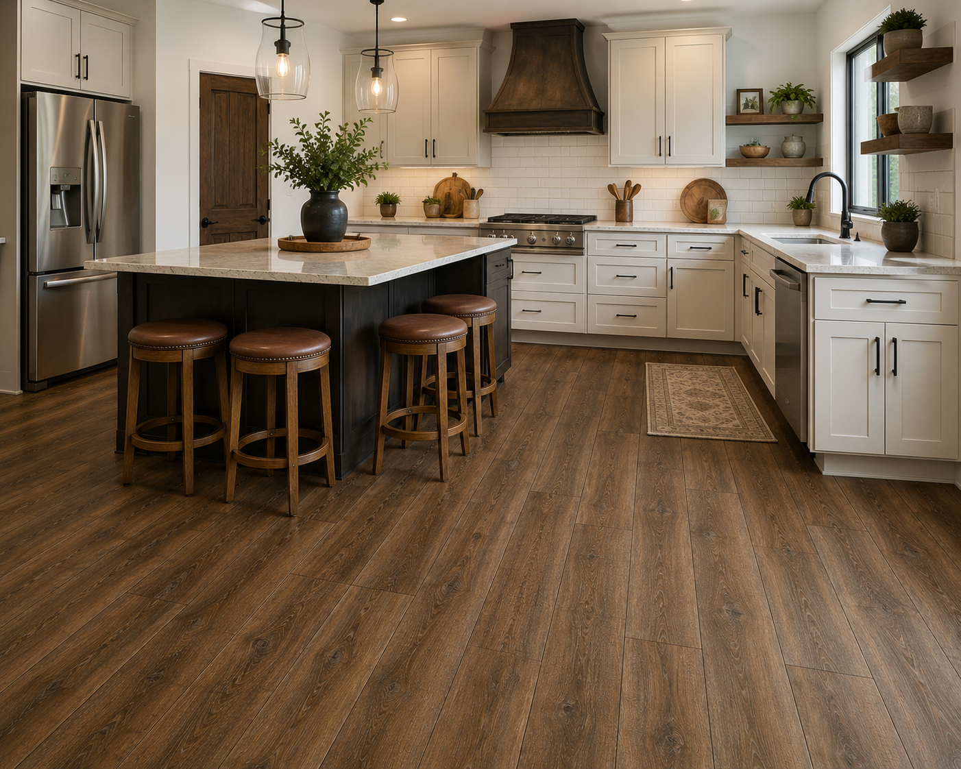 Mohawk Batavia II Luxury Vinyl Plank Flooring - Fireside Timber | 6" x 48" | Spotlight Savings