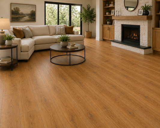 Mohawk FMV22 Burr Oak Luxury Vinyl Plank Flooring | 7.5" x 48.5" | Spotlight Savings