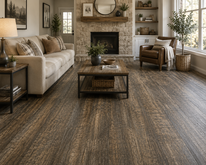 Muchsee Caledonia Luxury Vinyl Plank Flooring - Sequoia | 6" x 36" | Spotlight Savings