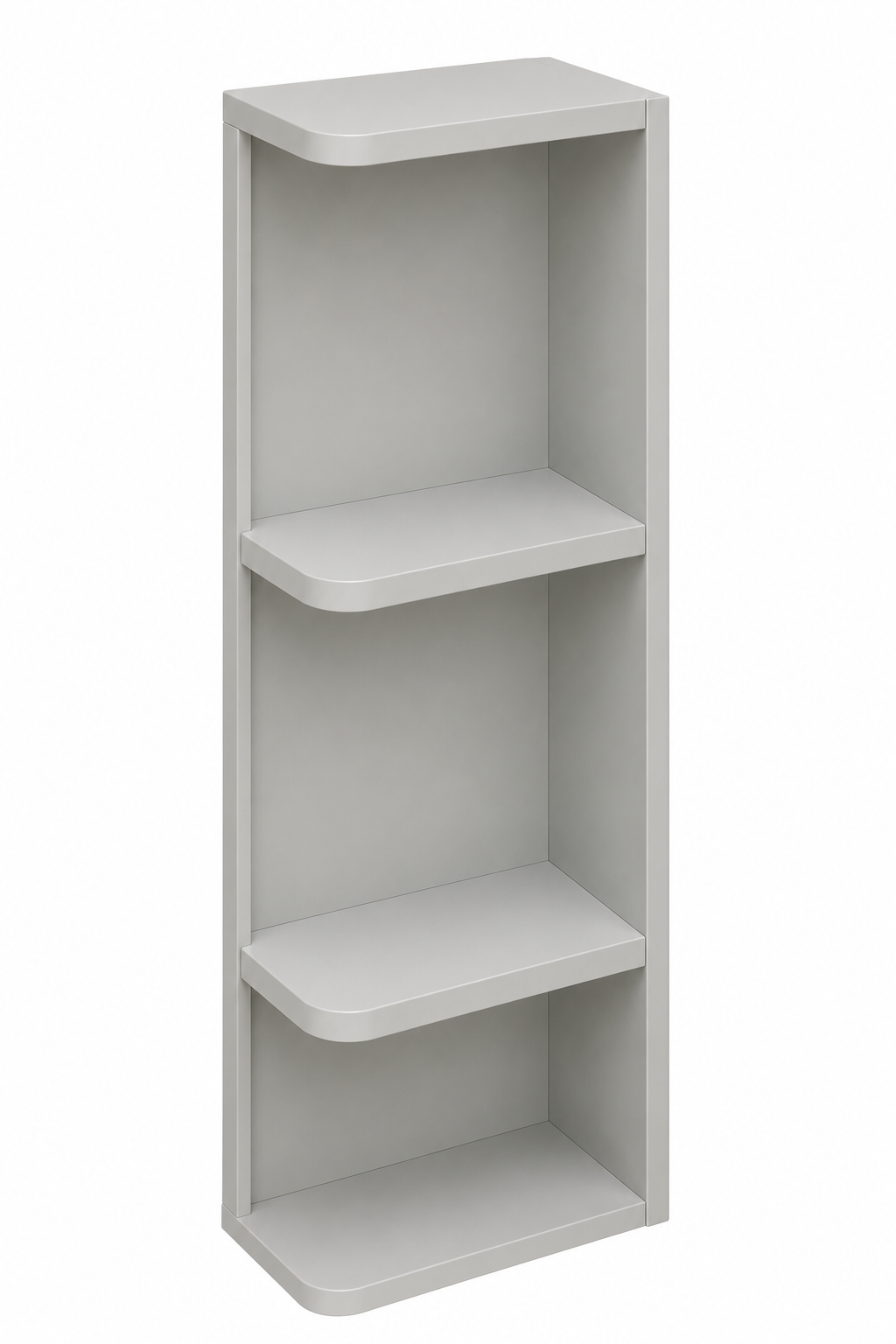 OE630 Wall End Shelf | 6" Wide x 30" High | Launch Cabinet Collection