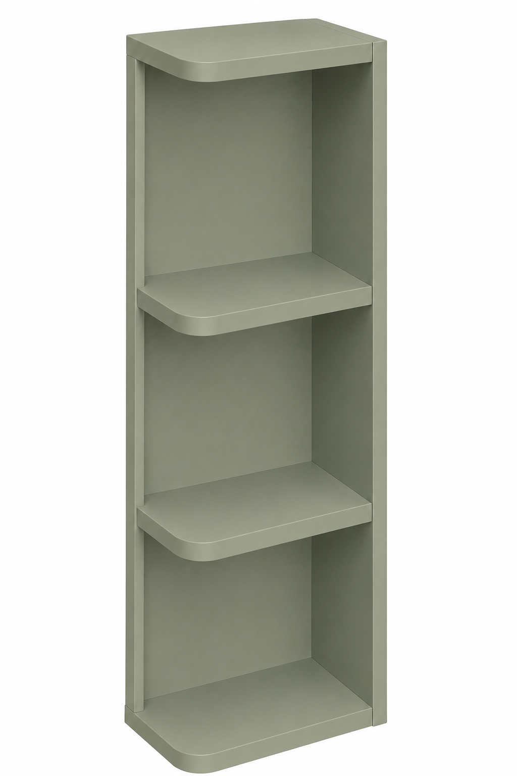 OE630 Wall End Shelf | 6" Wide x 30" High | Launch Cabinet Collection