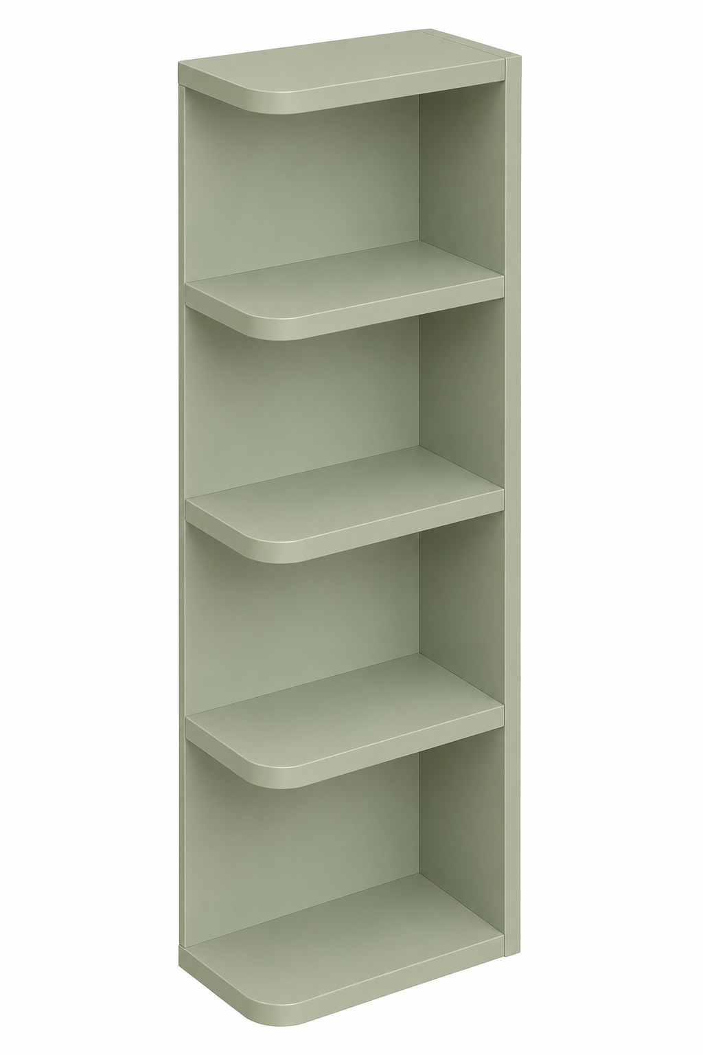 OE636 Wall End Shelf | 6" Wide x 36" High | Launch Cabinet Collection