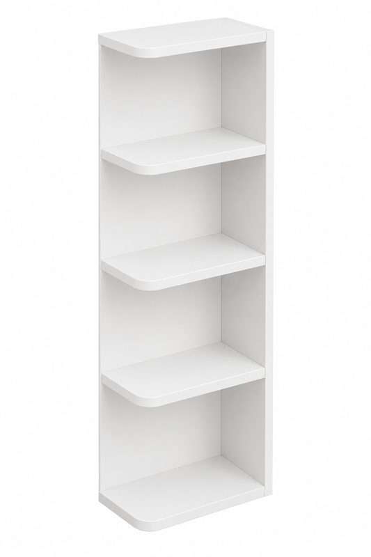 OE636 Wall End Shelf | 6" Wide x 36" High | Launch Cabinet Collection