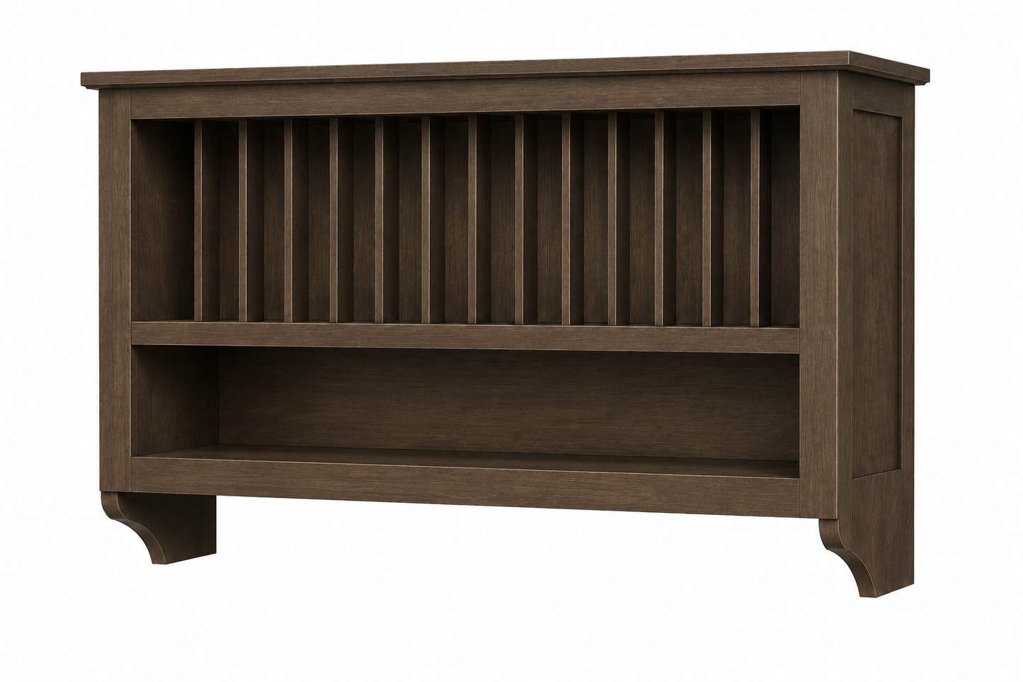 PR3015 Plate Rack Wall Cabinet | 30" Wide x 15" High | Launch Cabinet Collection