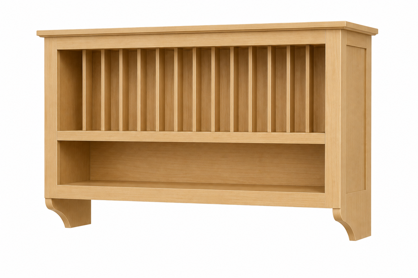 PR3015 Plate Rack Wall Cabinet | 30" Wide x 15" High | Launch Cabinet Collection