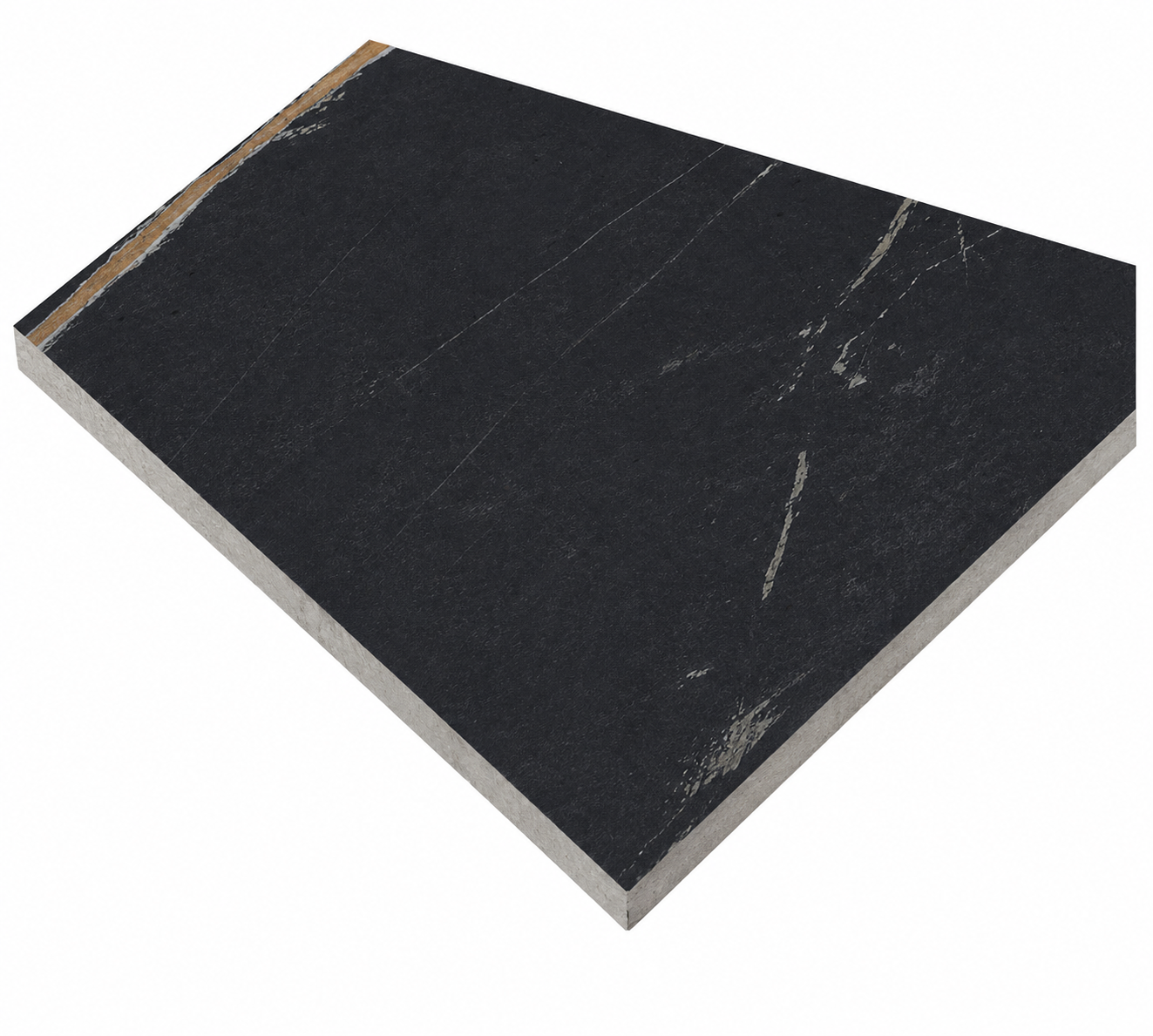 Daltile Perpetuo Infinite Black Matte 12" x 24" Porcelain Tile | Spotlight Savings