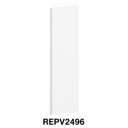 REPV2496 Refrigerator End Panel Veneer | 24" Wide x 96" High | Launch Cabinet Collection