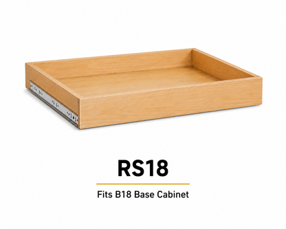 Roll Out Tray for Base Cabinets | Fits B18, B21, B24, B27, B30, B33 & B36 | Launch Cabinet Collection