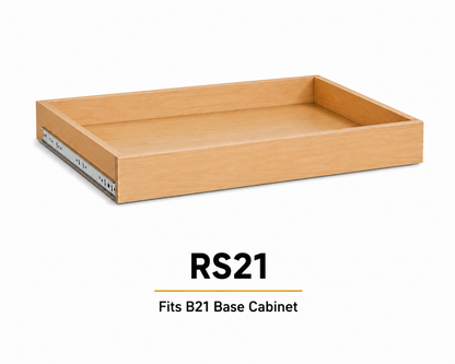 Roll Out Tray for Base Cabinets | Fits B18, B21, B24, B27, B30, B33 & B36 | Launch Cabinet Collection
