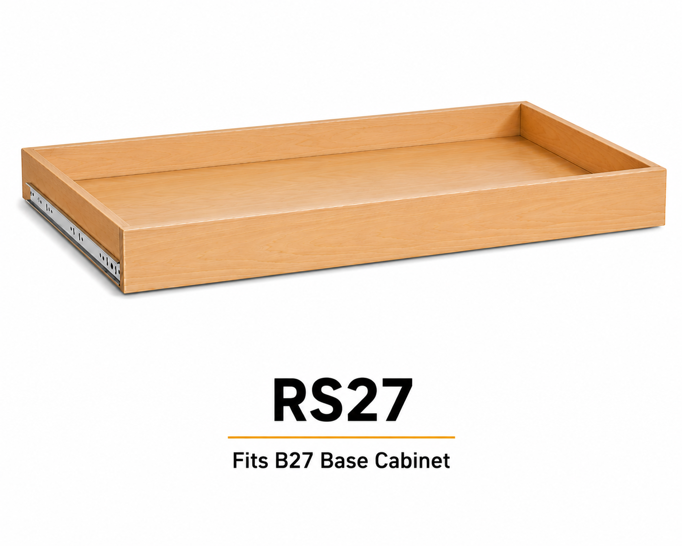 Roll Out Tray for Base Cabinets | Fits B18, B21, B24, B27, B30, B33 & B36 | Launch Cabinet Collection