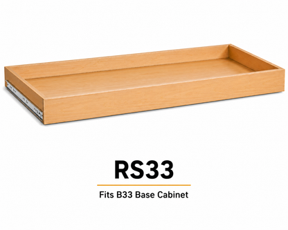 Roll Out Tray for Base Cabinets | Fits B18, B21, B24, B27, B30, B33 & B36 | Launch Cabinet Collection