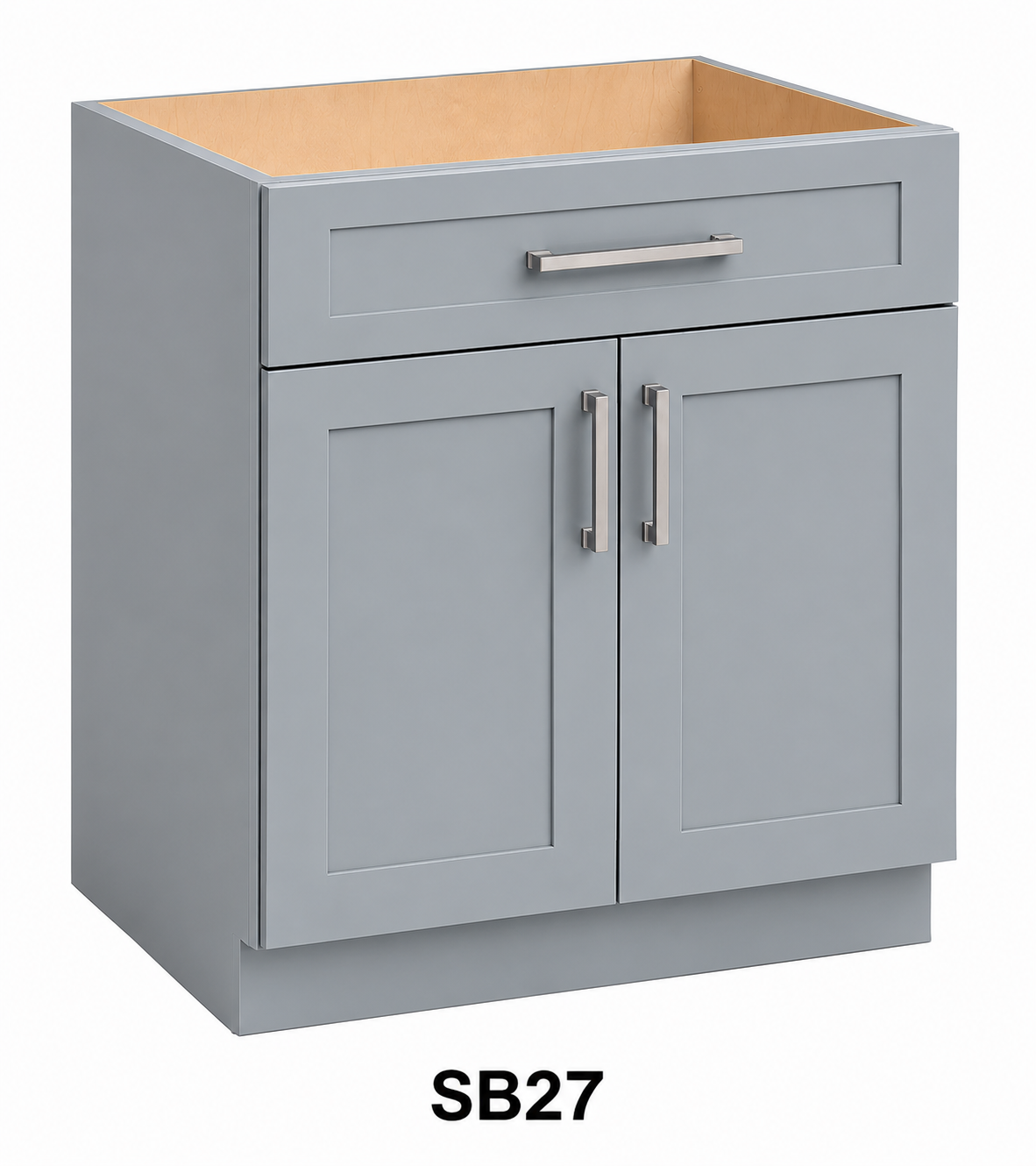 SB27 Launch Collection Shaker Sink Base Cabinet | 27"W x 34-1/2"H x 24"D