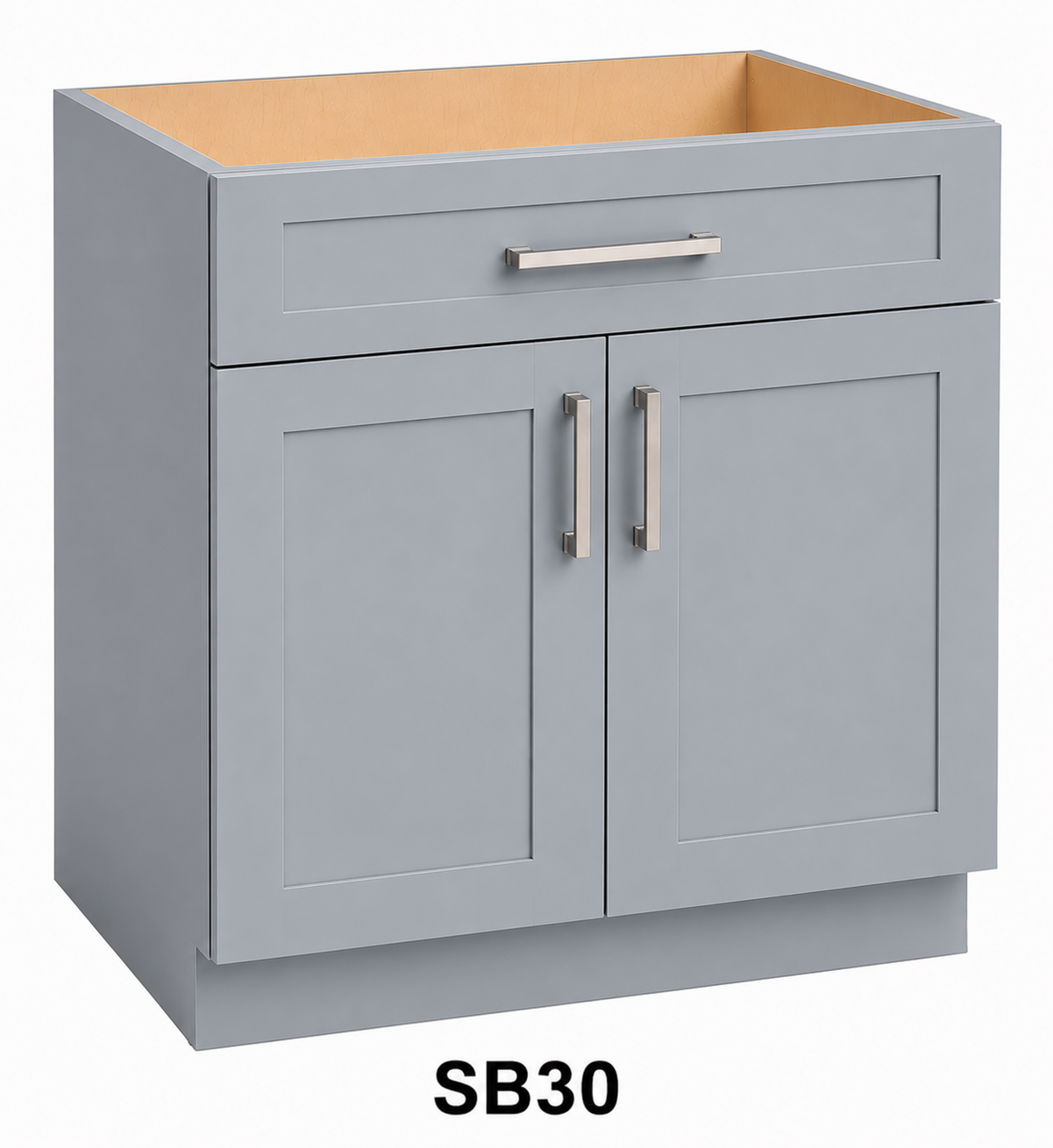 SB30 Launch Collection Shaker Sink Base Cabinet | 30"W x 34-1/2"H x 24"D