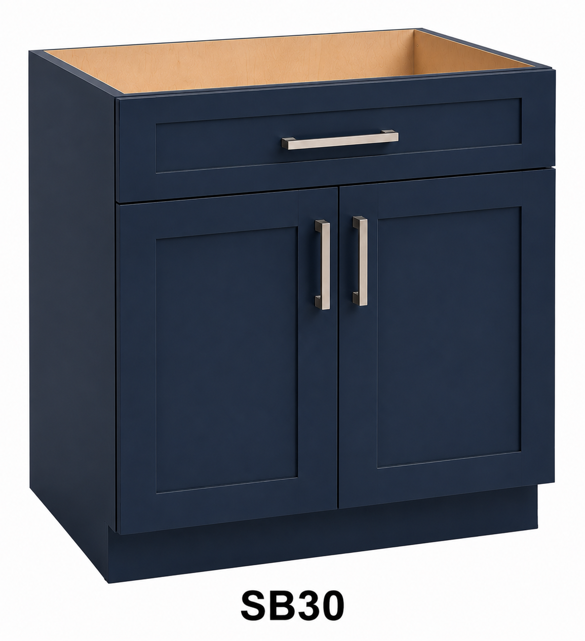 SB30 Launch Collection Shaker Sink Base Cabinet | 30"W x 34-1/2"H x 24"D