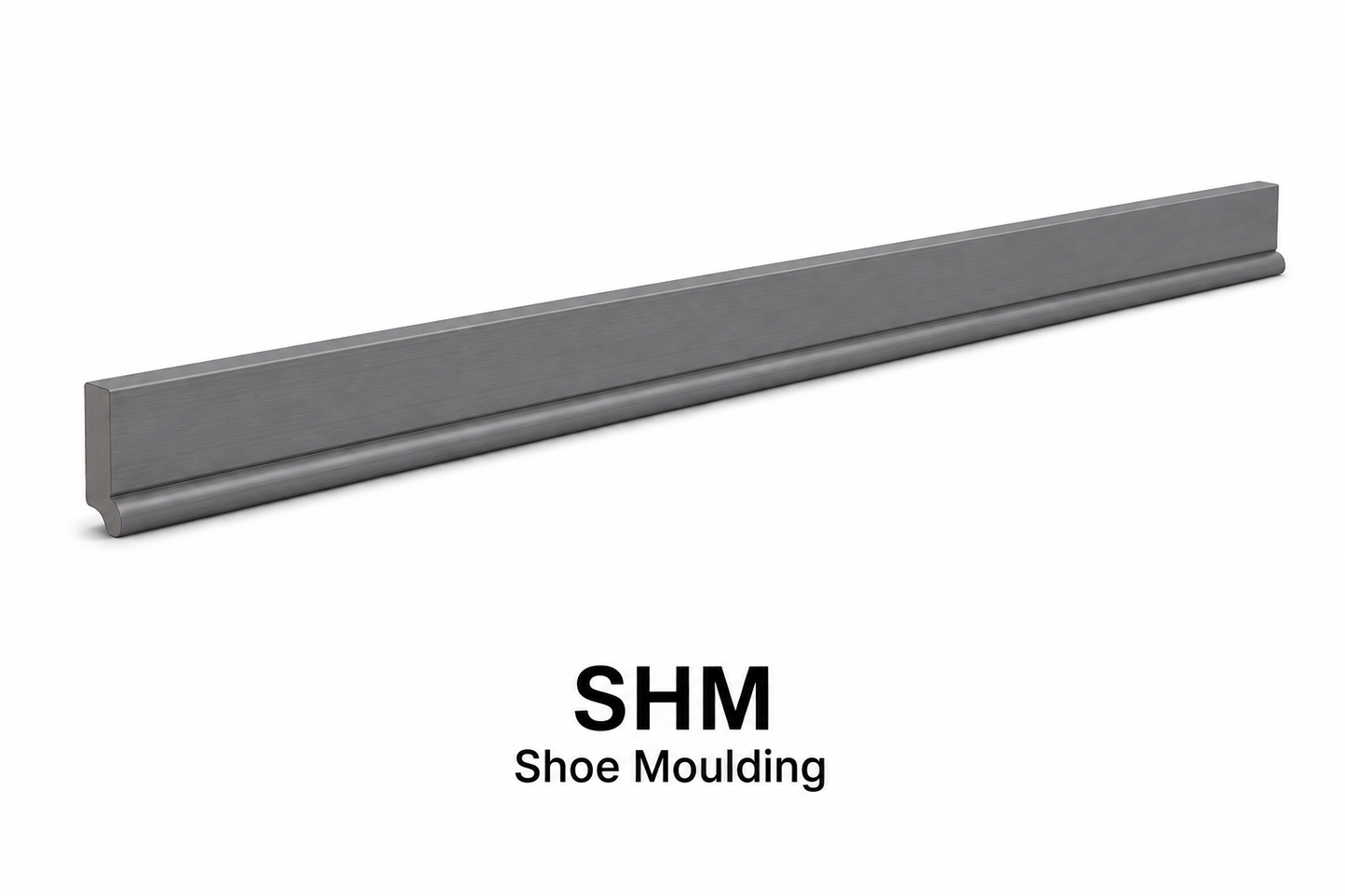 SHM Shoe Moulding | 96" Wide x 11/16" High x 11/16" Deep | Launch Cabinet Collection