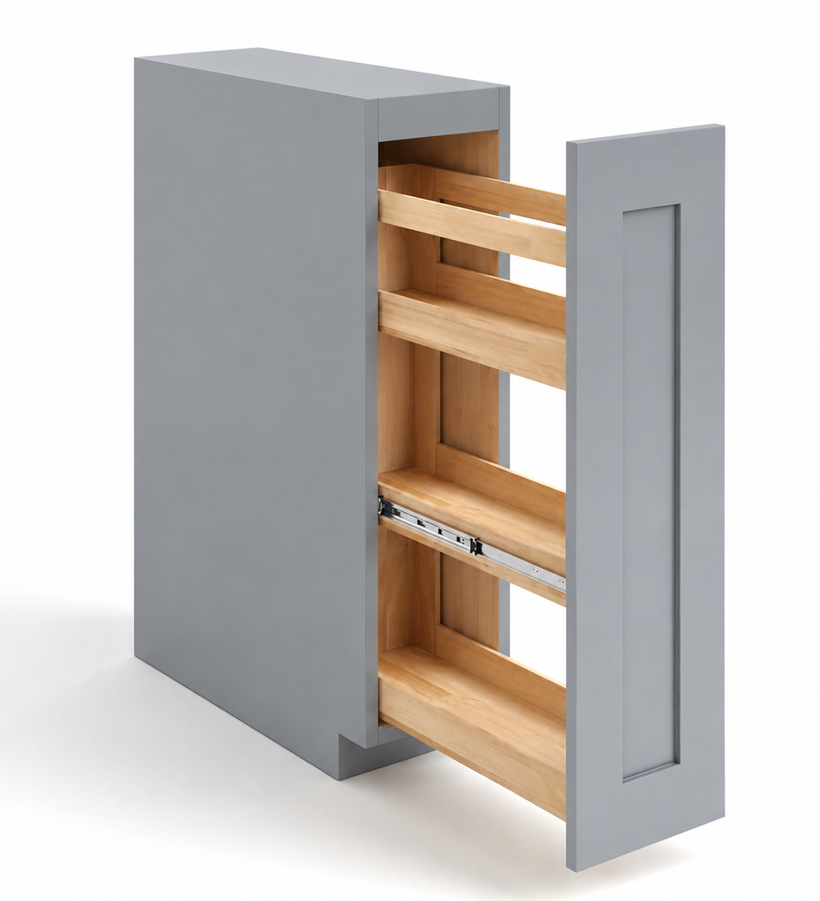 SPB6 | Spice Pull Base Cabinet | 6"W x 34-1/2"H x 24"D | Launch Cabinet Collection