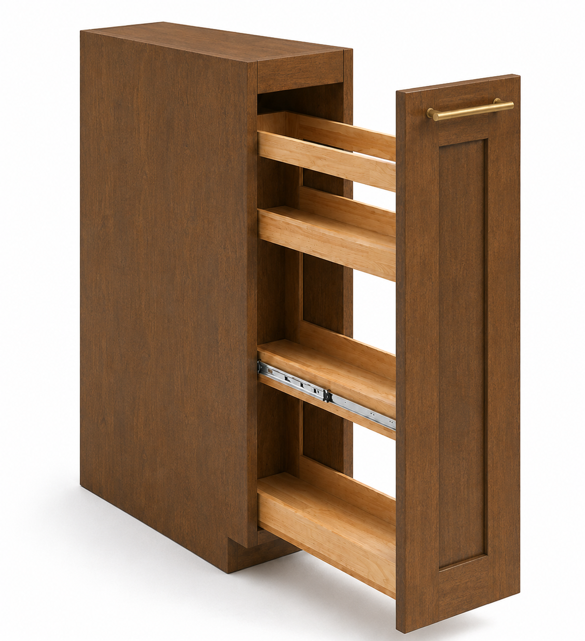SPB9 | Spice Pull Base Cabinet | 9"W x 34-1/2"H x 24"D | Launch Cabinet Collection