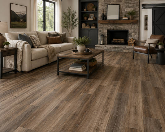 Southwind Colonial Plank Luxury Vinyl Plank Flooring - Barnwood | 6" x 48" | Spotlight Savings