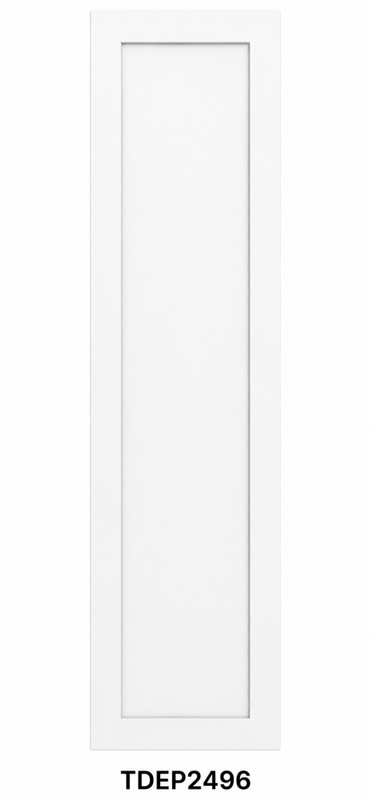 TDEP2496 Tall Decorative End Panel | 24" Wide x 96" High | Launch Cabinet Collection