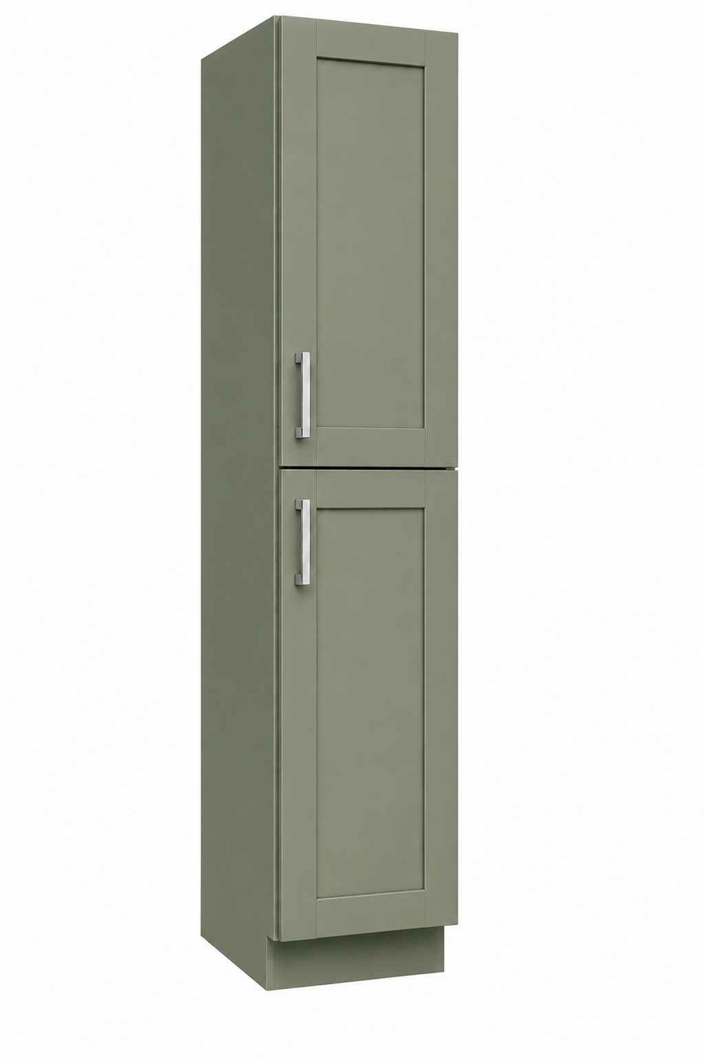 U188424 Utility Wall Pantry Cabinet | 18" Wide x 84" High x 24" Deep | 2 Doors | 5 Shelves | Launch Cabinet Collection