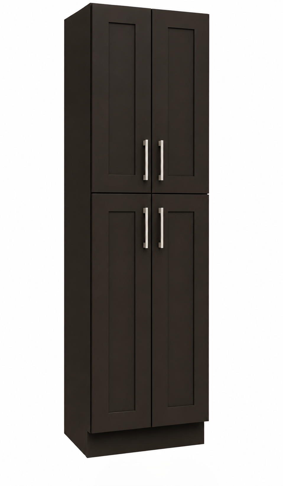 U248424 Utility Wall Pantry Cabinet | 24" Wide x 84" High x 24" Deep | 4 Doors | 5 Shelves | Launch Cabinet Collection