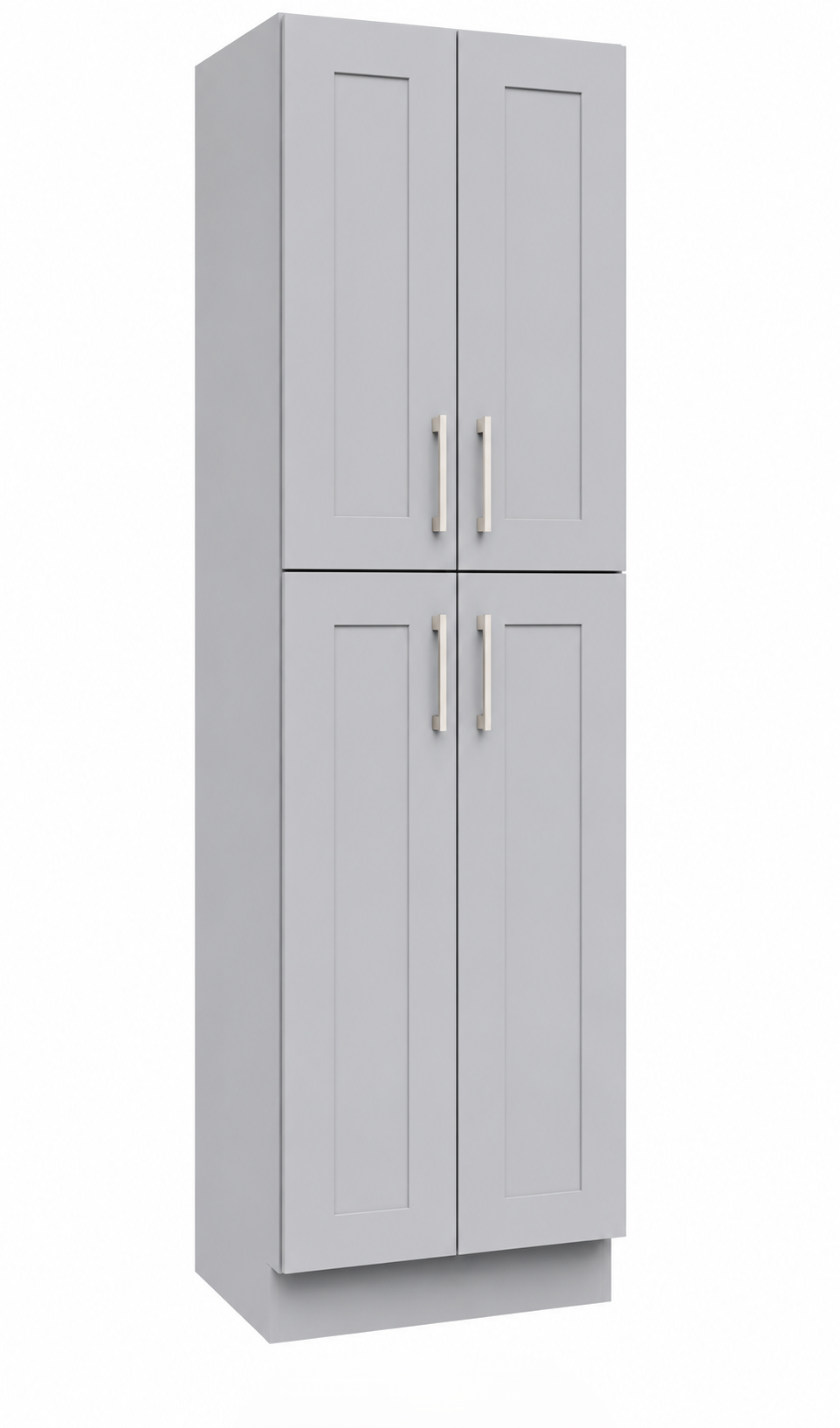 U248424 Utility Wall Pantry Cabinet | 24" Wide x 84" High x 24" Deep | 4 Doors | 5 Shelves | Launch Cabinet Collection