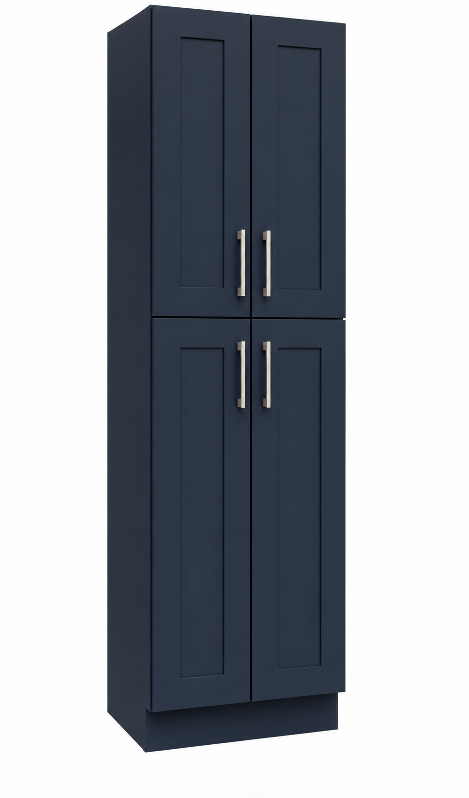 U248424 Utility Wall Pantry Cabinet | 24" Wide x 84" High x 24" Deep | 4 Doors | 5 Shelves | Launch Cabinet Collection