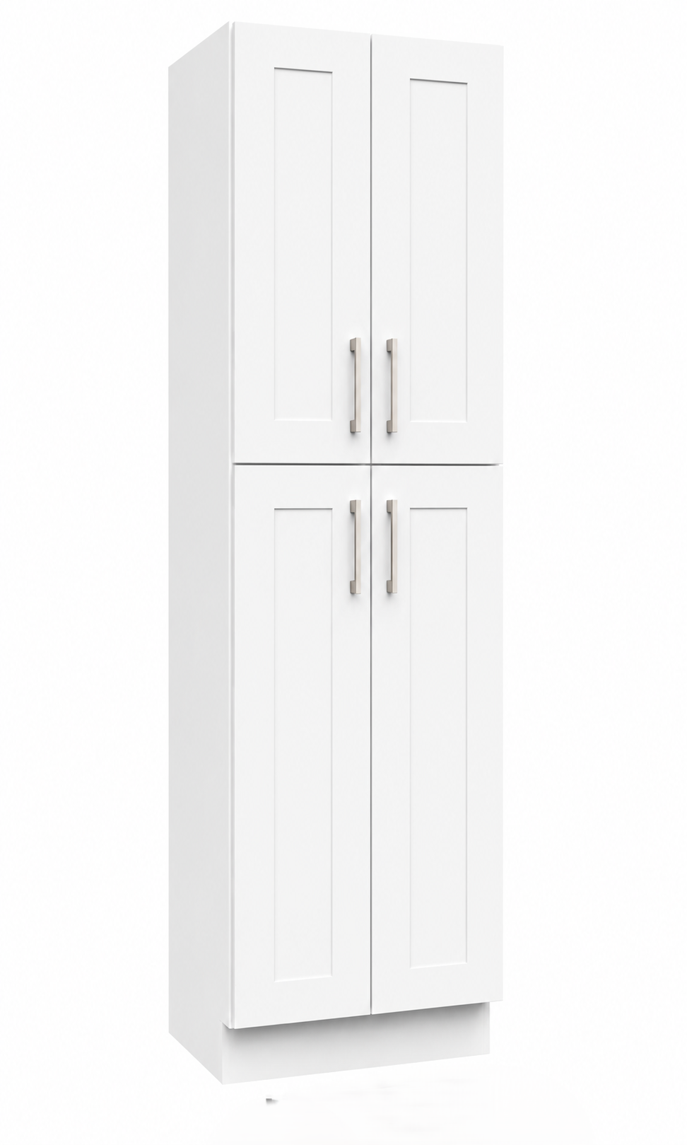 U248424 Utility Wall Pantry Cabinet | 24" Wide x 84" High x 24" Deep | 4 Doors | 5 Shelves | Launch Cabinet Collection