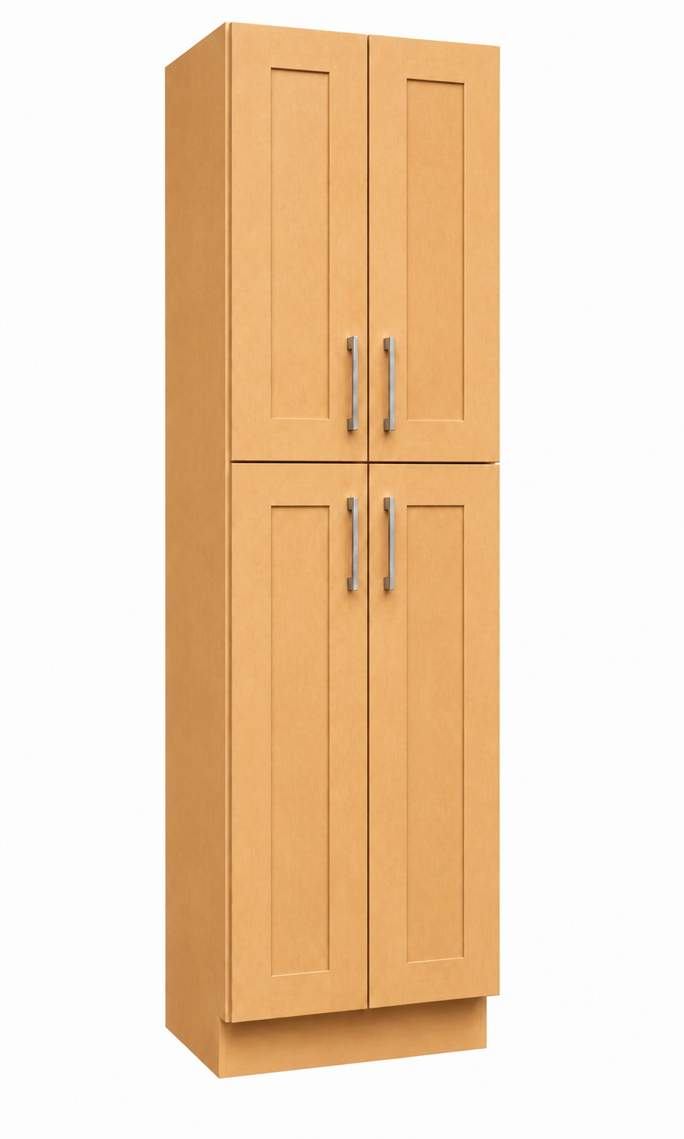 U249624 Utility Wall Pantry Cabinet | 24" Wide x 96" High x 24" Deep | 4 Doors | 5 Shelves | Launch Cabinet Collection