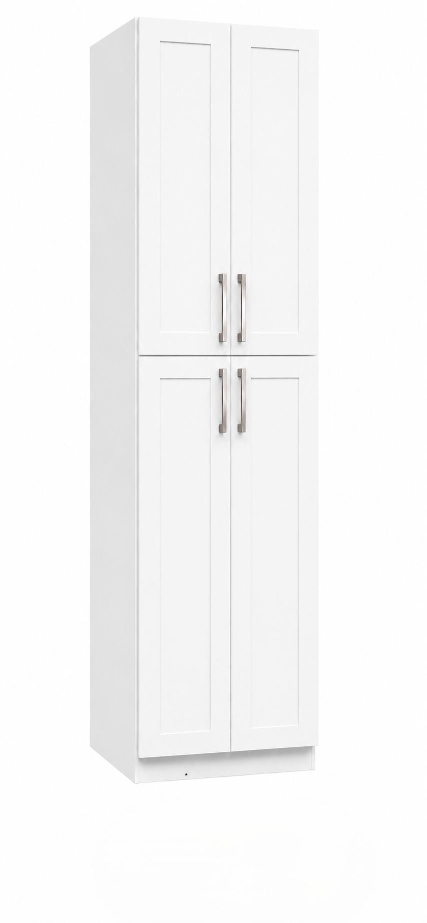 U249624 Utility Wall Pantry Cabinet | 24" Wide x 96" High x 24" Deep | 4 Doors | 5 Shelves | Launch Cabinet Collection