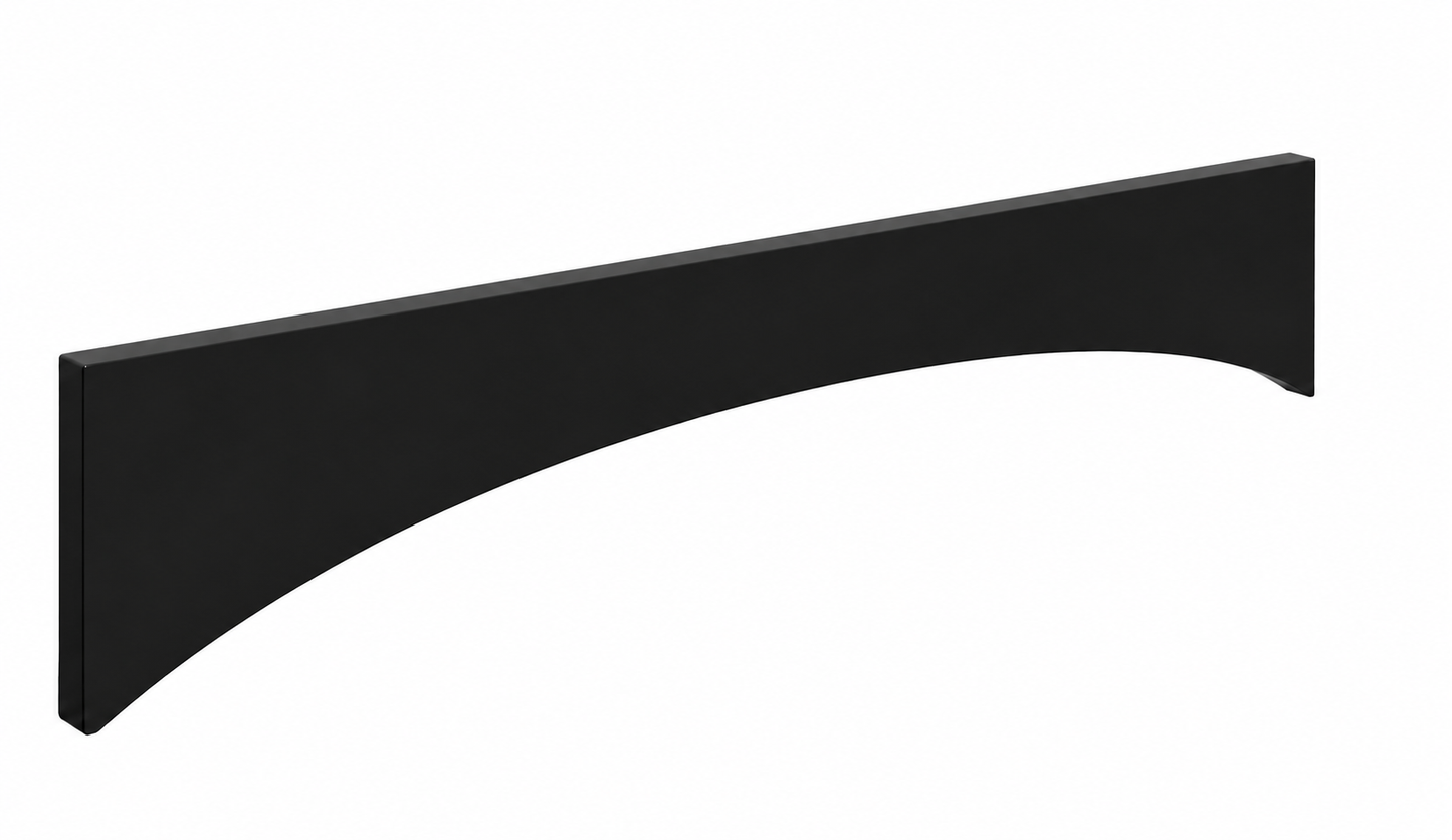 VA36 | Arched Valance | 36"W x 6"H x 3/4"D | Launch Cabinet Collection