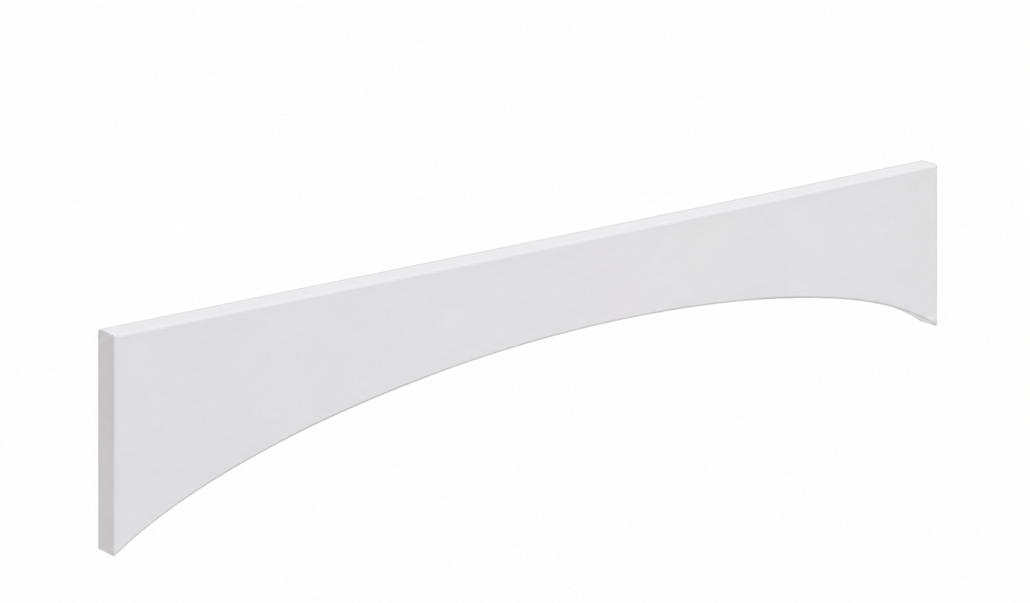 VA36 | Arched Valance | 36"W x 6"H x 3/4"D | Launch Cabinet Collection