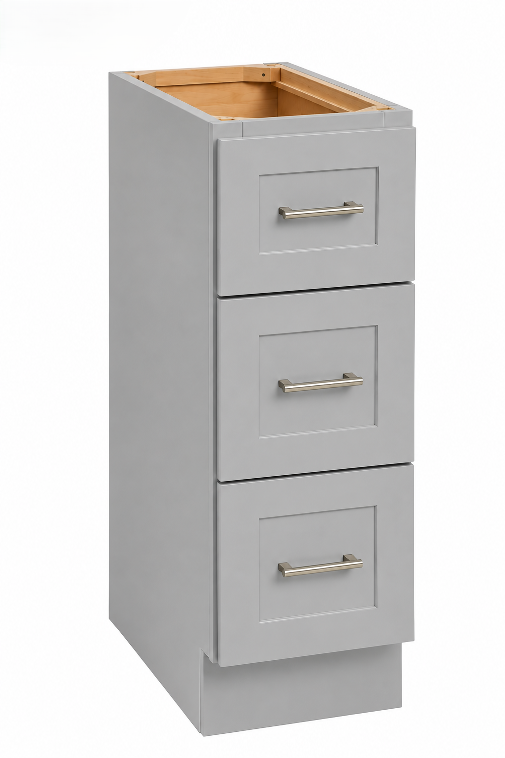 VDB312 Vanity 3-Drawer Base Cabinet | 12"W x 34-1/2"H x 21"D | Launch Collection
