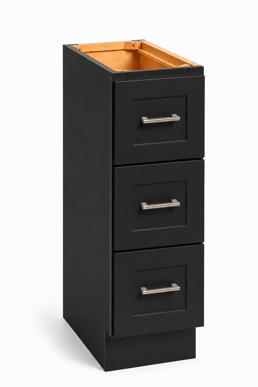 VDB312 Vanity 3-Drawer Base Cabinet | 12"W x 34-1/2"H x 21"D | Launch Collection