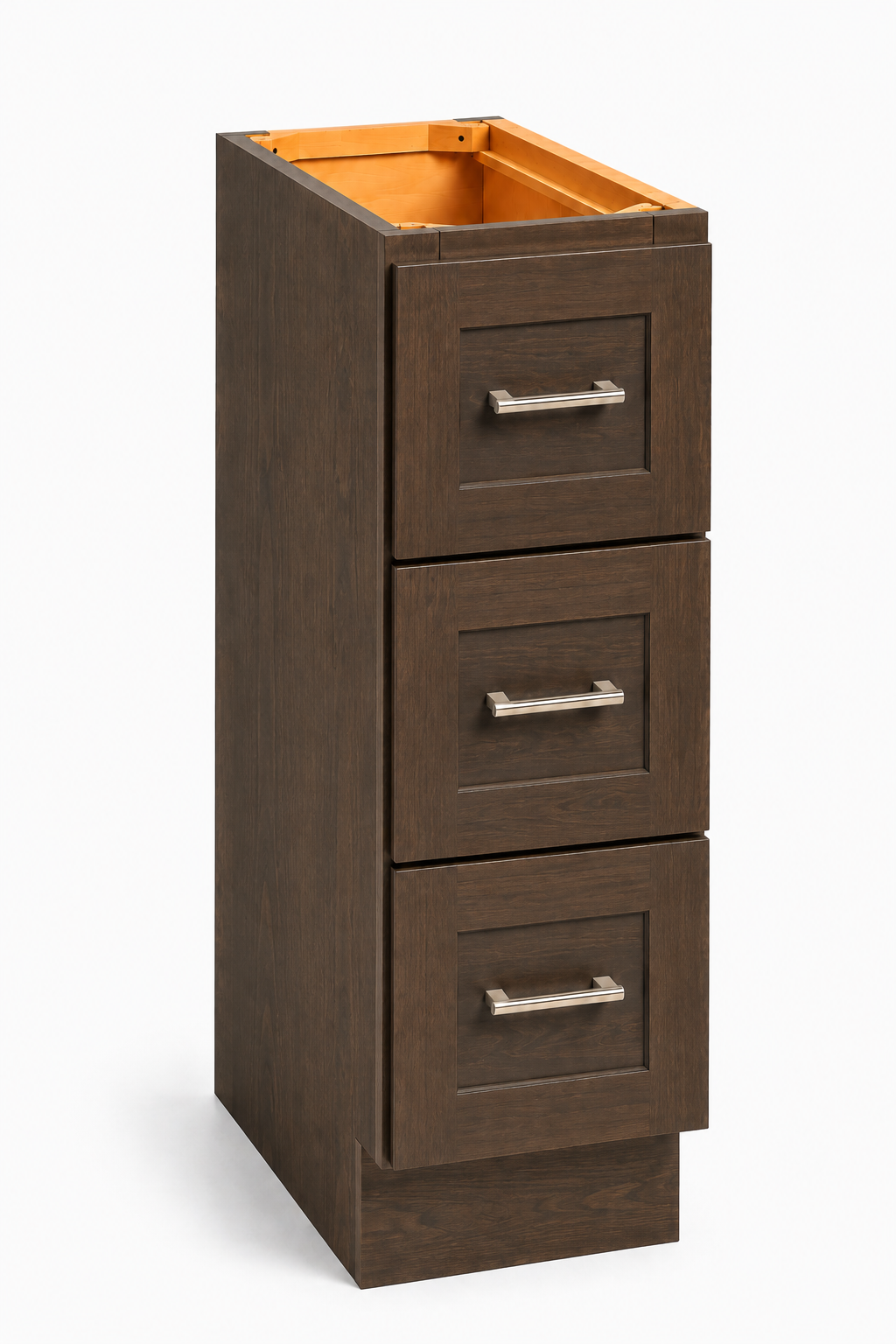 VDB312 Vanity 3-Drawer Base Cabinet | 12"W x 34-1/2"H x 21"D | Launch Collection